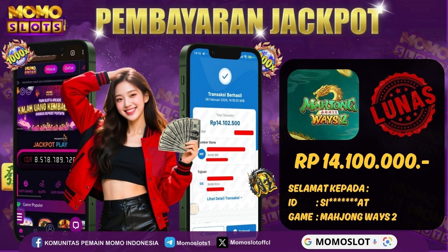 MOMOSLOTS JACKPOT SLOT MAHJONG WAYS 2